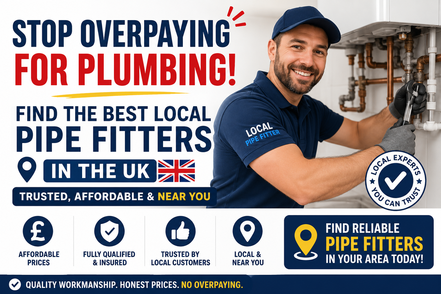 Best Local Pipe Fitters in the UK